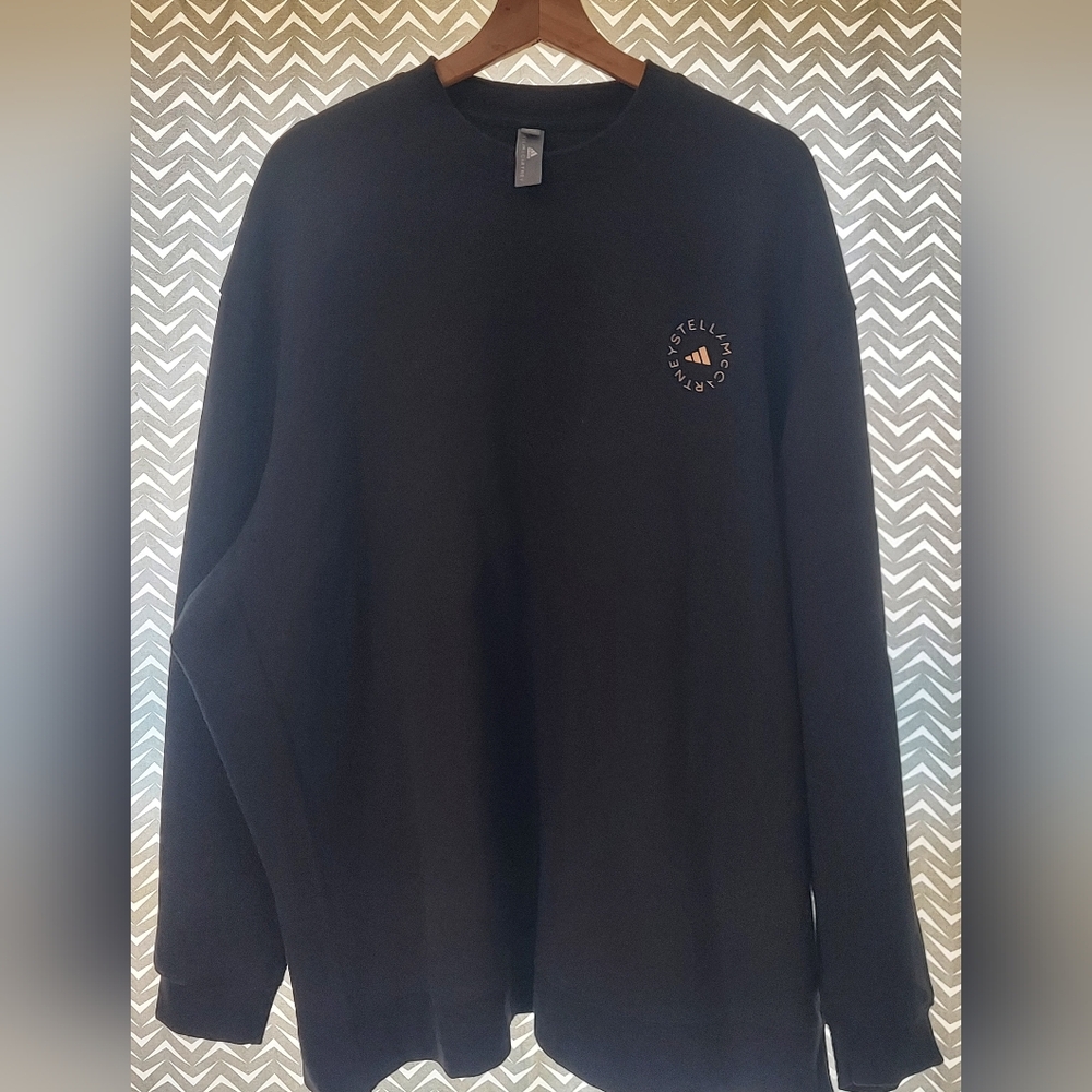 Adidas by Stella McCartney Black Crewneck Sweatshirt